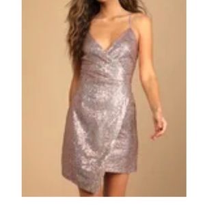 Lulus sequin dress